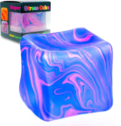 Snowflake Ice Cube Malt Sugar Squishy Mystery Blind Box Stress Relief Slow Rising Squeeze Toy Anti-Anxiety Fidget Toy