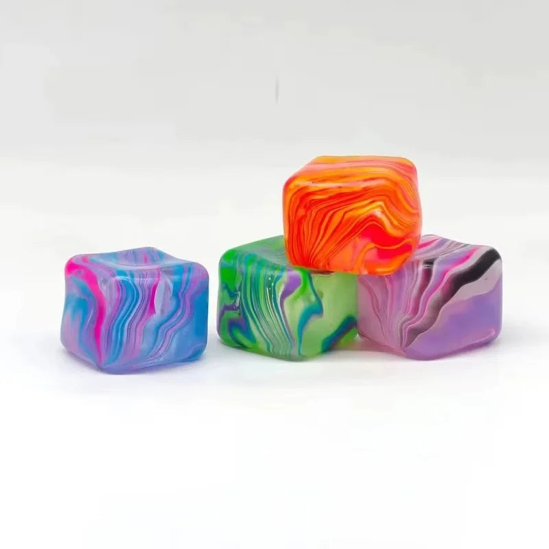 Snowflake Ice Cube Malt Sugar Squishy Mystery Blind Box Stress Relief Slow Rising Squeeze Toy Anti-Anxiety Fidget Toy