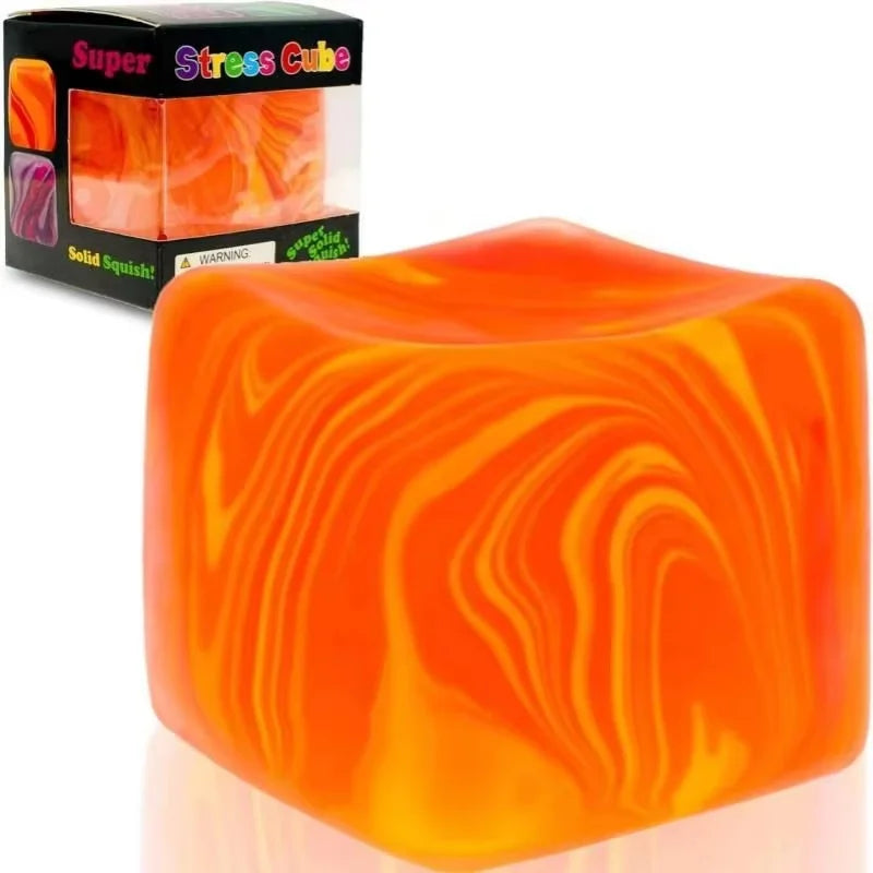 Snowflake Ice Cube Malt Sugar Squishy Mystery Blind Box Stress Relief Slow Rising Squeeze Toy Anti-Anxiety Fidget Toy